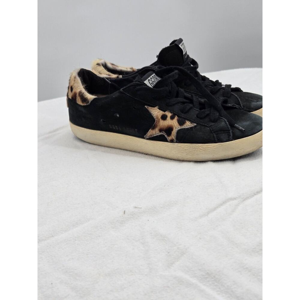 Golden Goose Black and Tan Athletic Shoes - Picture 3 of 13